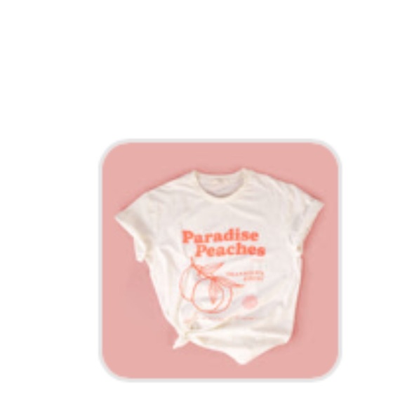 Paradise Peaches tee #Jillian Harris Jacksonrowe - Picture 3 of 13